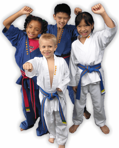 Martial Arts Summer Camp for Kids in Wentzville MO - Happy Group of Kids Banner Summer Camp Page